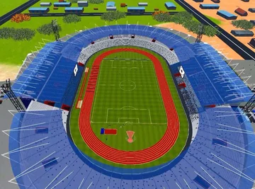 Rendering of Hawassa Modern Stadium